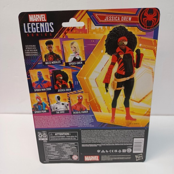 Jessica Drew Spider-Man Across the Spider-Verse Marvel Legends Action Figure - Picture 3 of 3